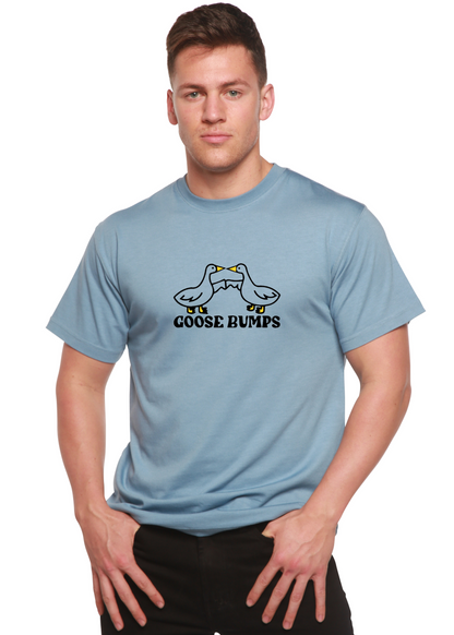 Goose Bumps Men's Bamboo Viscose/Organic Cotton Short Sleeve Graphic T-Shirt
