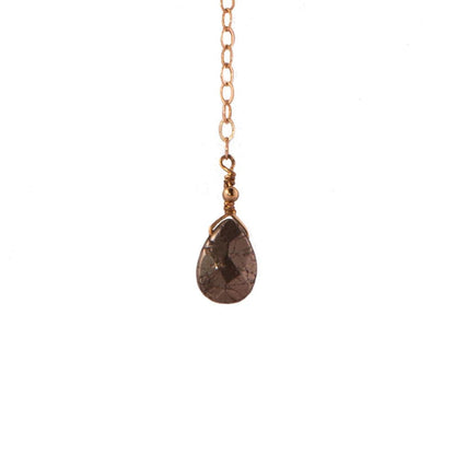 Marcilia 18K Gold Long Lariat